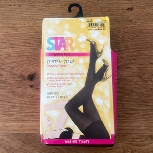 NWT Star Power by Spanx Shaping Tights Deep Ruby Size A Reg. $24